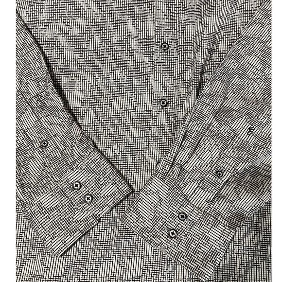 $265 Robert Graham Mens Electric Slide Button Up Shirt Long Sleeves Size 3XL New - Picture 9 of 16